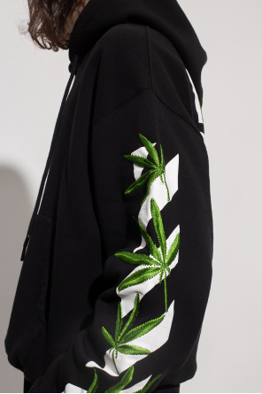 Adidas green leaf hoodie online